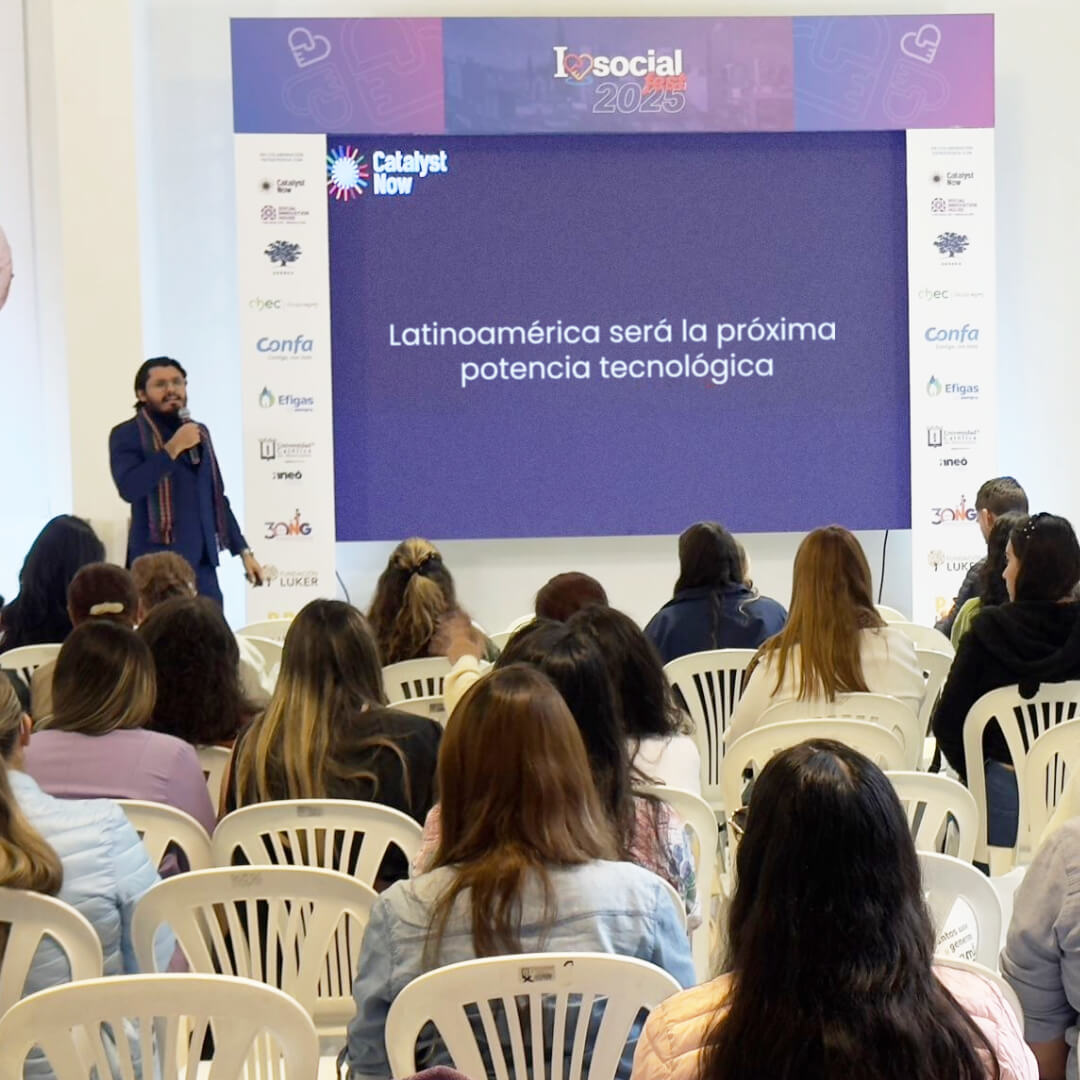 Oscar Morales Cuellar en Catalyst Now compartiendo una visión para el futuro tecnológico de América Latina