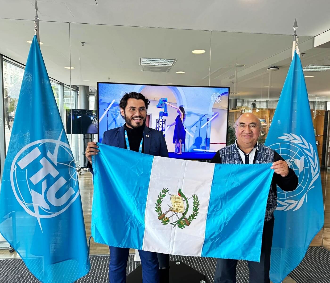 Oscar Morales Cuellar como fellow del Generation Connect Young Leadership Programme de la UIT y Huawei