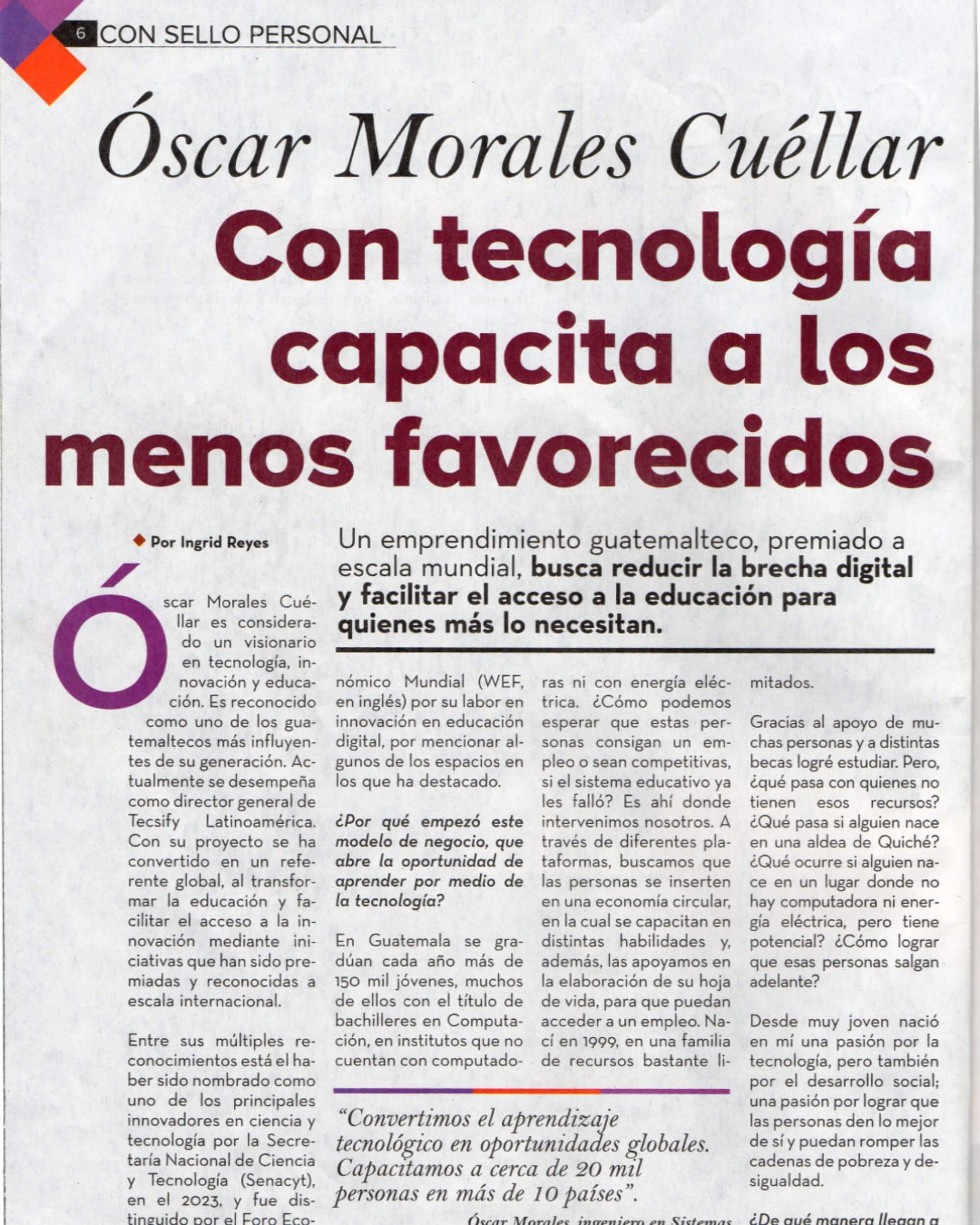 Oscar Morales Cuellar en jornada de formación de TechRoots